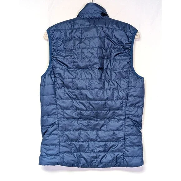 NEW Patagonia Mens Nano Puff Vest Clement Blue Size XL Full Zip - Picture 3 of 10